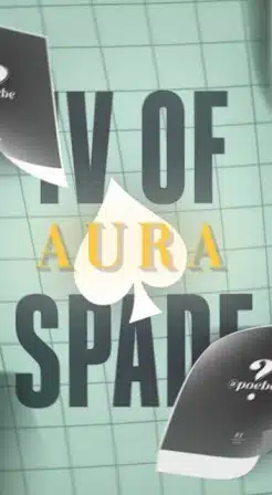 Aura : IV OF SPADES Capcut Template