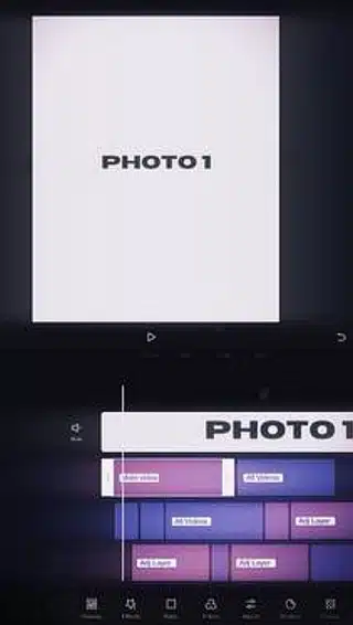 CapCut Interface Template