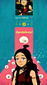 Dandelions Spotify CapCut Template