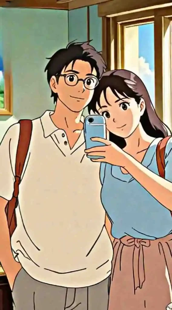 Ghibli Art CapCut Template