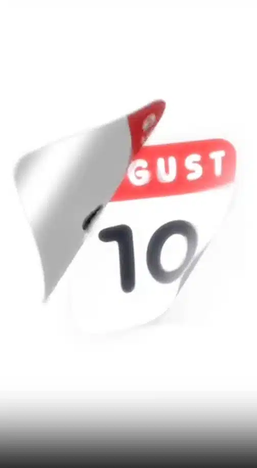 August Taylor swift Capcut Template